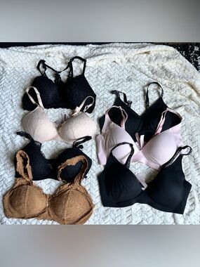Bundle of Victoria Secret/Pink/Aerie Bras 36B & Medium